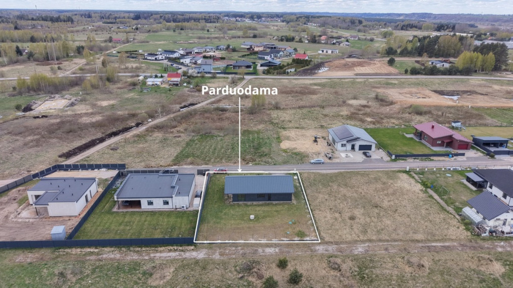 Parduodamas namas Jonavos r. sav., Bajoriškių k., Rasų , 119.87 m2 ploto, 1 aukštai 3