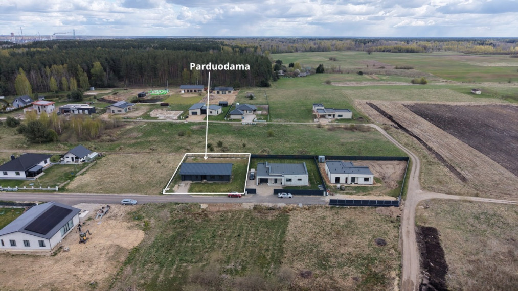 Parduodamas namas Jonavos r. sav., Bajoriškių k., Rasų , 119.87 m2 ploto, 1 aukštai 4
