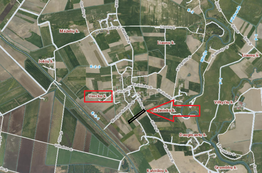 Parduodamas  sklypas Venckų k., Klaipėdos r. sav., 180 a ploto 3