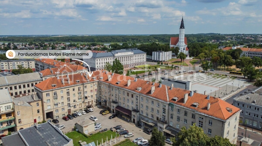 Parduodamas butas Varpo g., Šiaulių m., Šiaulių m. sav., 54.27 m2 ploto, 2 kambariai 22
