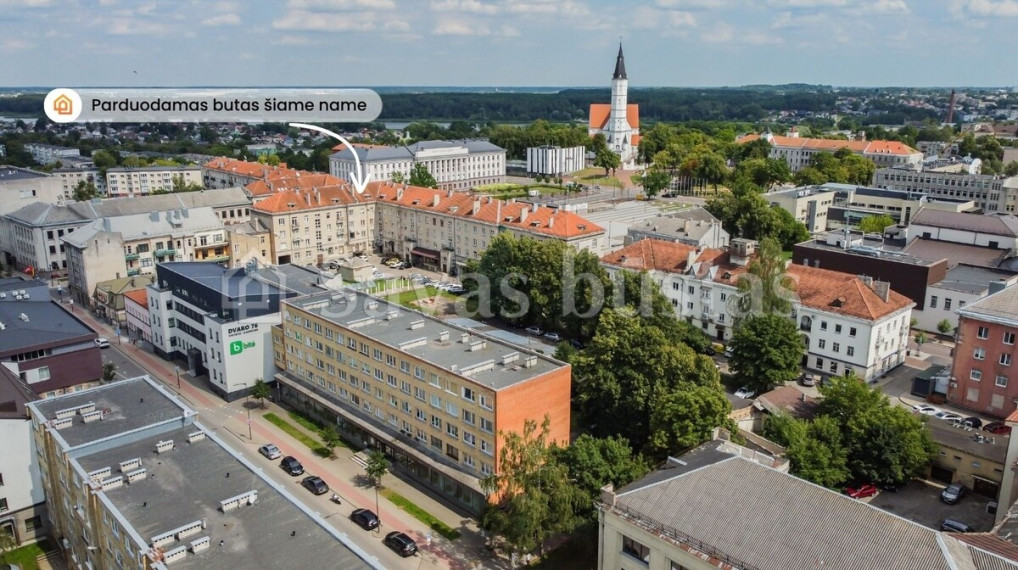 Parduodamas butas Varpo g., Šiaulių m., Šiaulių m. sav., 54.27 m2 ploto, 2 kambariai 24