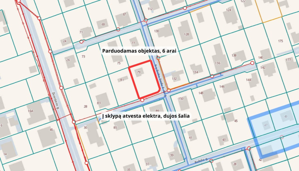 Parduodamas namas Kryžiokų Sodų 8-oji g., Vilniaus m., Vilniaus m. sav., 55.7 m2 ploto, 1 aukštai 23