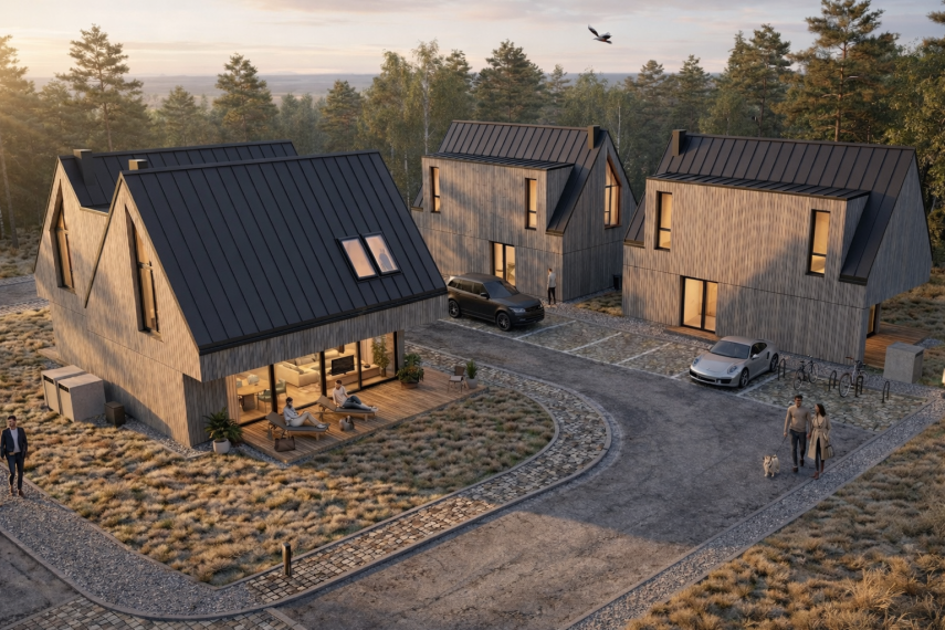 Parduodamas namas Vaivorykštės g., Palangos m., Palangos m. sav., 81.00 m² ploto 4 kambariai 4