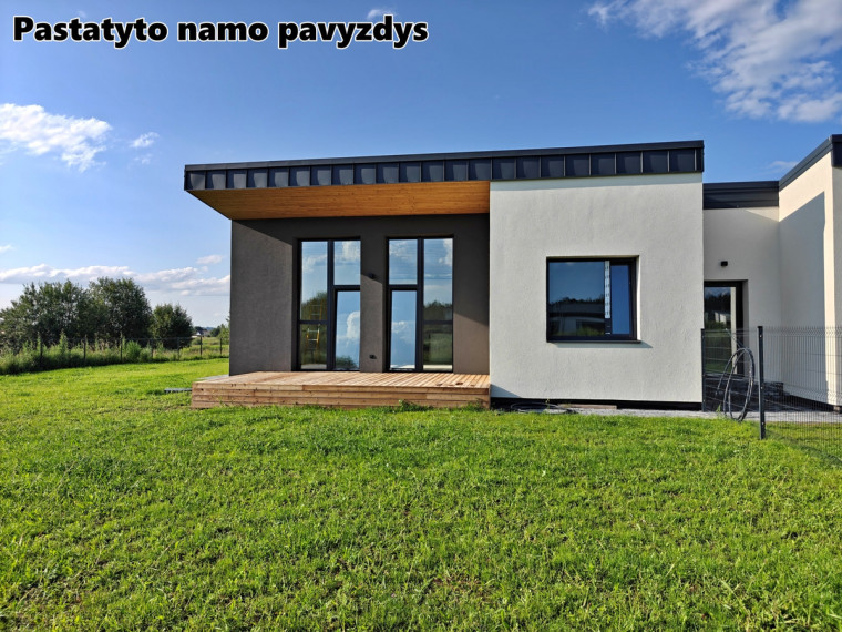 Parduodamas namas Svajonių g., Daržininkų k., Vilniaus r. sav., 95.52 m2 ploto, 1 aukštai 14