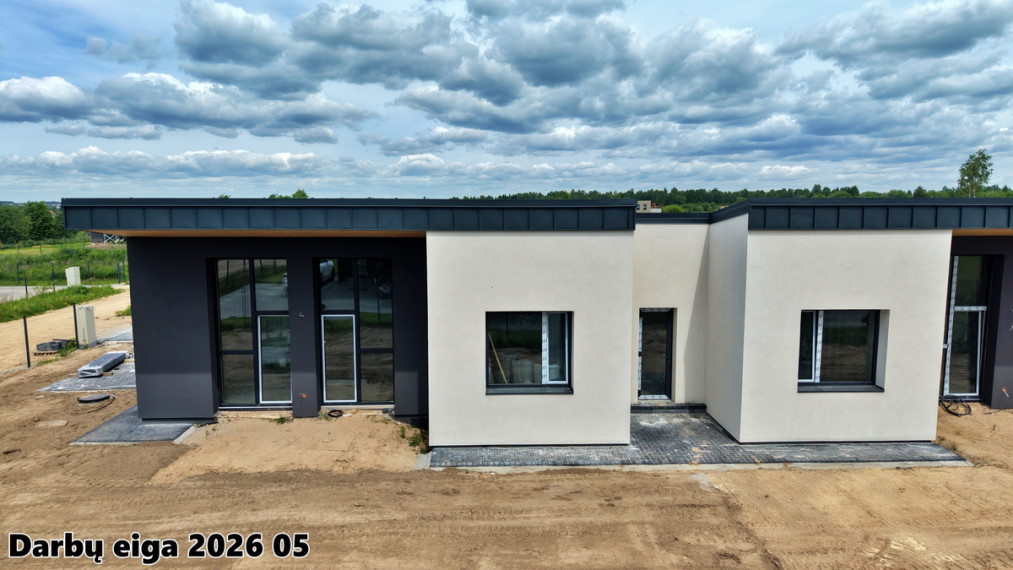 Parduodamas namas Svajonių g., Daržininkų k., Vilniaus r. sav., 95.52 m2 ploto, 1 aukštai 3