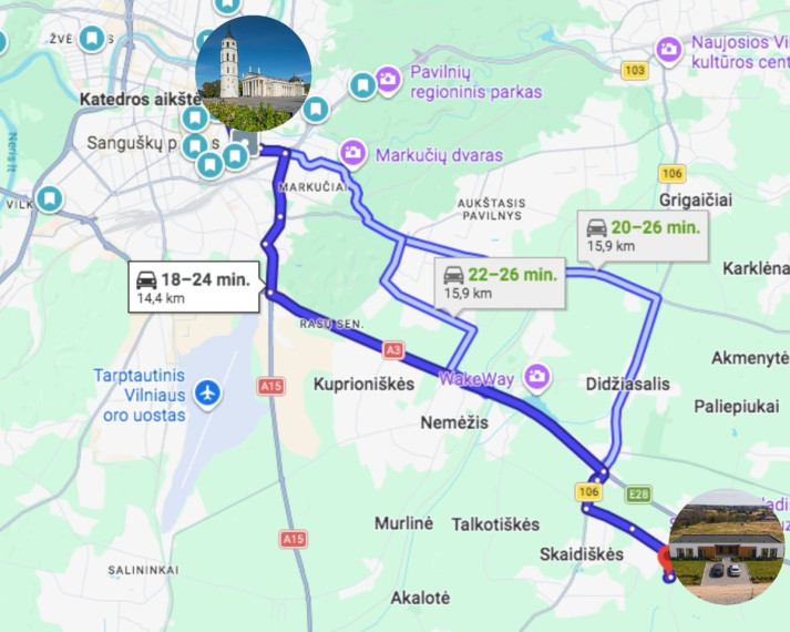 Parduodamas namas Skrabinės g., Skrabinės k., Vilniaus r. sav., 115.26 m2 ploto, 1 aukštai 14