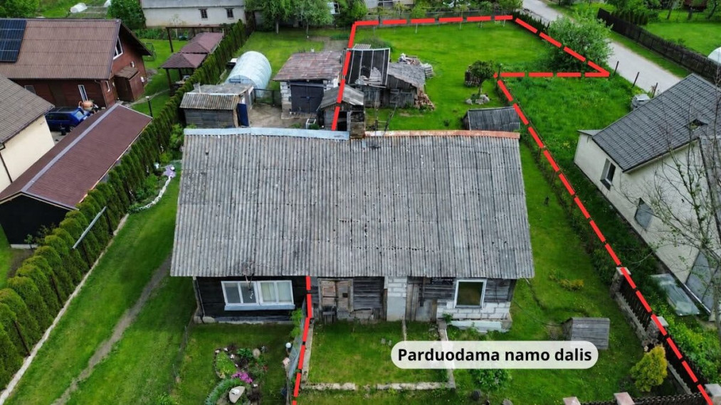 Parduodamas namas Širvintų g., Maišiagalos mstl., Vilniaus r. sav., 50.43 m2 ploto, 2 aukštai 3