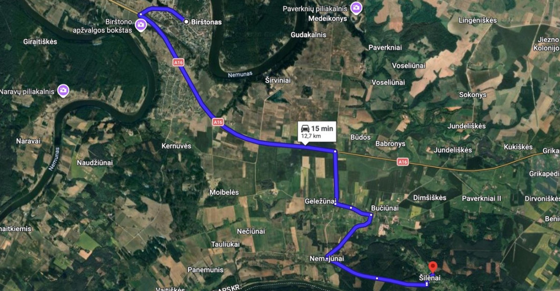 Parduodamas namas Varnėnų g., Šilėnų k., Birštono sav., 36 m2 ploto, 1 aukštai 17