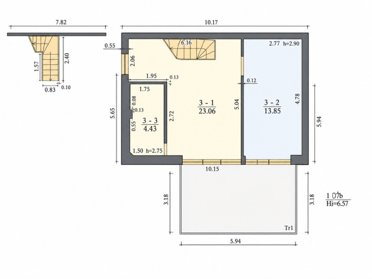 Parduodamas namas Žydų g., Kėdainių m., Kėdainių r. sav., 80 m2 ploto, 2 aukštai 21