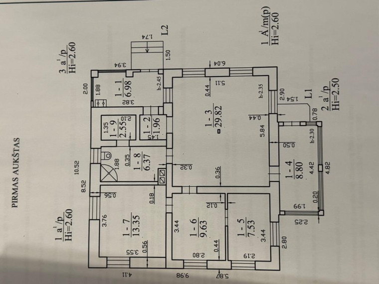 Parduodamas namas Vilniaus g., Dusetų m., Zarasų r. sav., 87.60 m² ploto 4 kambariai 17