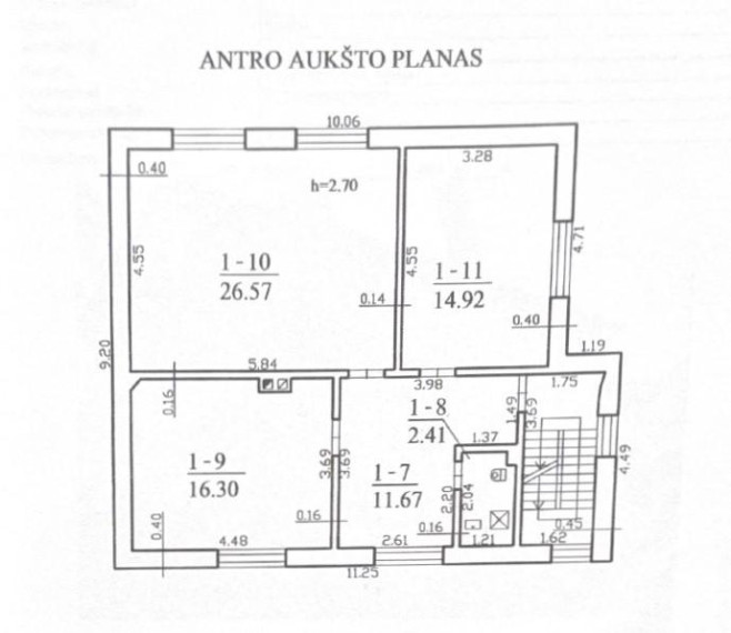 Parduodamas namas Žaliūkių g., Žaliūkiai, Šiaulių m., Šiaulių m. sav., 169.51 m² ploto 5 kambariai 35