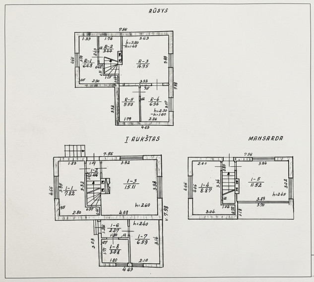 Parduodamas namas Slėnio g., Girininkų II k., Jonavos r. sav., 94.23 m2 ploto, 2 aukštai 24