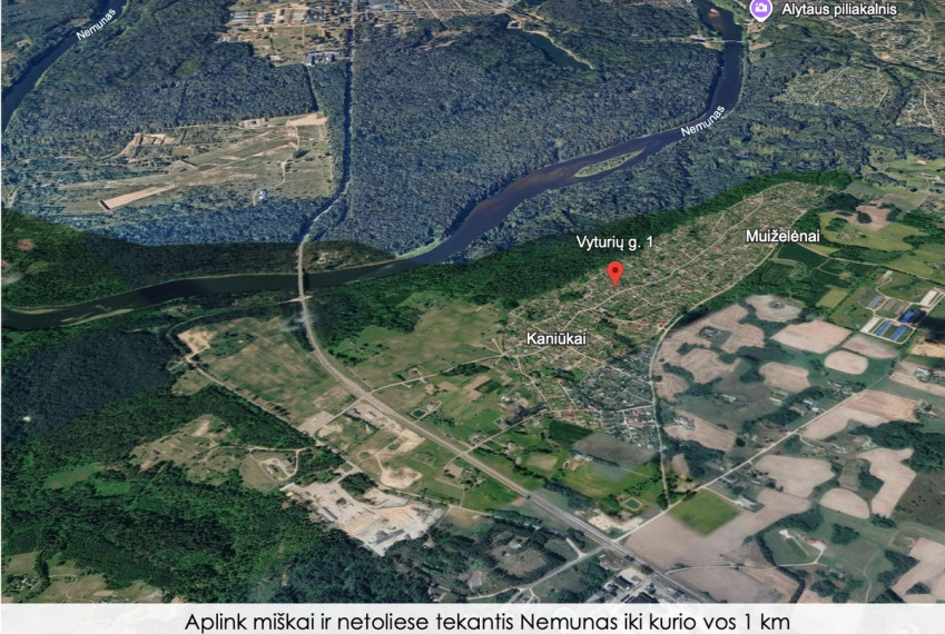 Parduodamas namas Vyturių g., Muiželėnų k., Alytaus r. sav., 20.86 m2 ploto, 1 aukštai 15