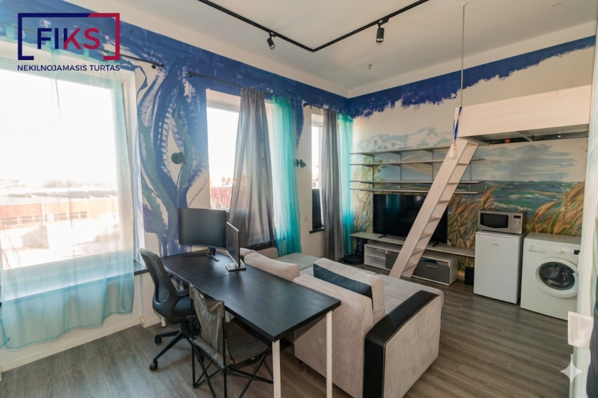 Parduodamas butas Vandžiogalos pl., Domeikavos k., Kauno r. sav., 24.70 m² ploto 1 kambarys 3