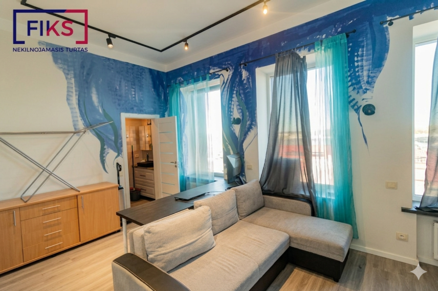 Parduodamas butas Vandžiogalos pl., Domeikavos k., Kauno r. sav., 24.70 m² ploto 1 kambarys 6