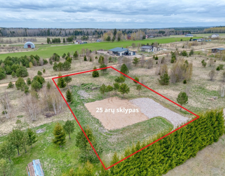 Parduodamas  sklypas Auksinio Klevo g., Marazų k., Šalčininkų r. sav., 25 a ploto 2