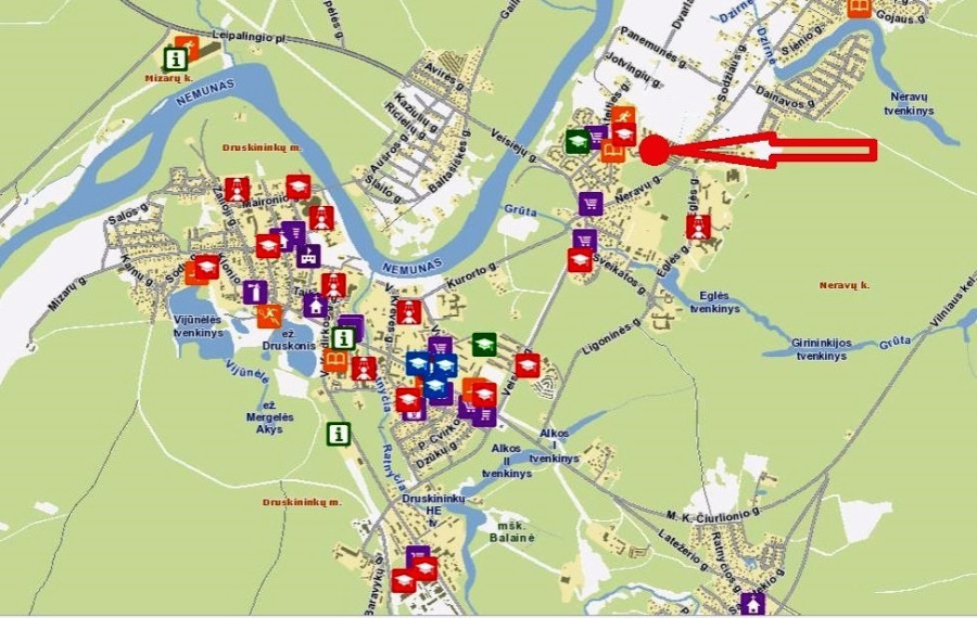 Parduodamas butas Merkinės g., Druskininkų m., Druskininkų sav., 78.4 m2 ploto, 4 kambariai 21