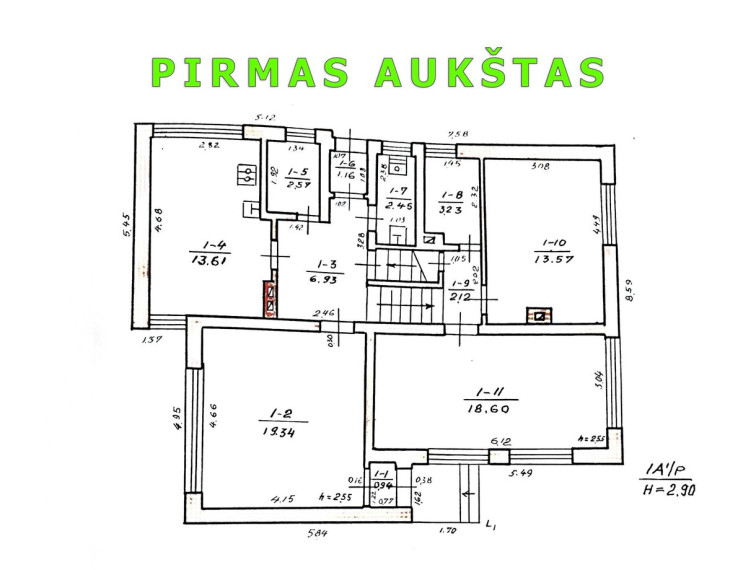 Parduodamas namas Parko g., Balninkų mstl., Molėtų r. sav., 120 m2 ploto, 1 aukštai 17