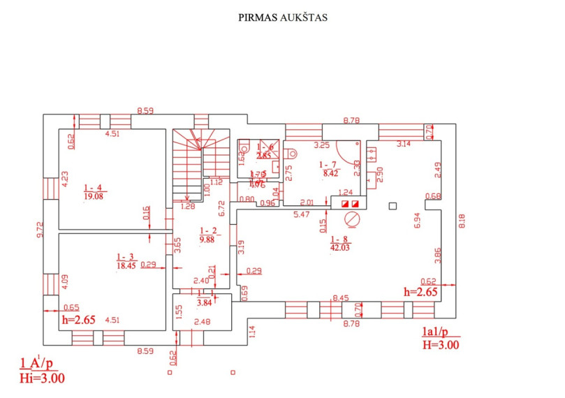 Parduodamas namas Tvenkinio g., Kauno m., Kauno m. sav., 314.71 m2 ploto, 2 aukštai 36
