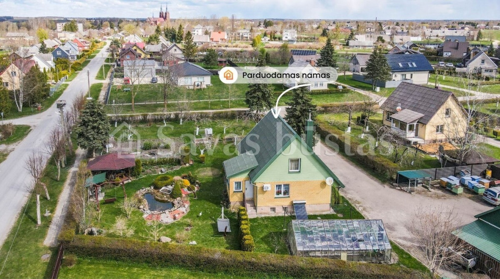 Parduodamas namas Kretingos r. sav., Salantų m., Liepų, 180 m2 ploto,  aukštai 2