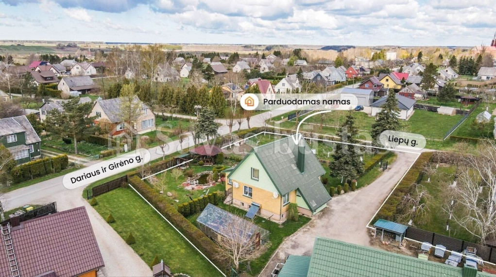 Parduodamas namas Kretingos r. sav., Salantų m., Liepų, 180 m2 ploto,  aukštai 16