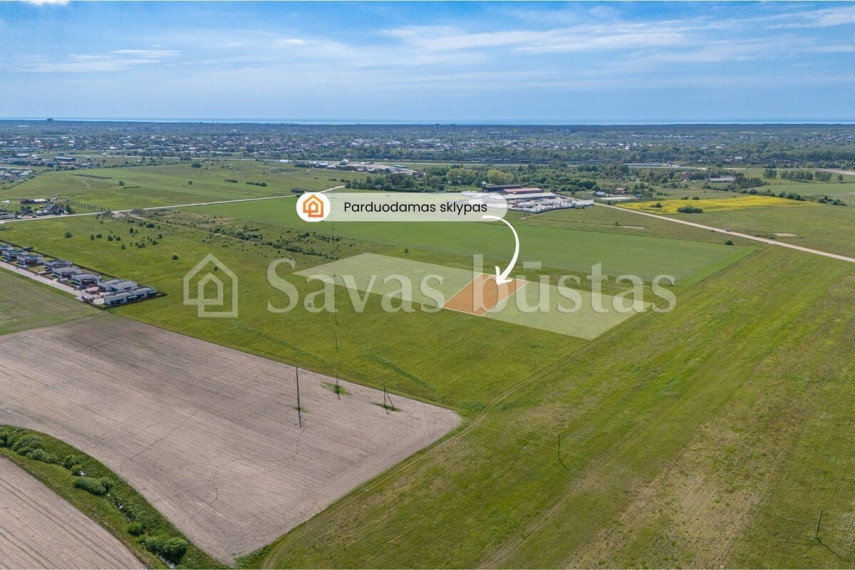 Parduodamas  sklypas Tinklų g., Aukštkiemių k., Klaipėdos r. sav., 20 a ploto 6