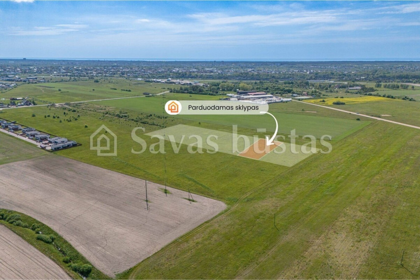Parduodamas  sklypas Tinklų g., Aukštkiemių k., Klaipėdos r. sav., 20 a ploto 7