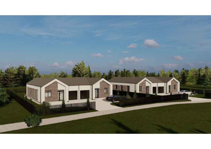 Parduodamas namas Žemoji g., Didžiosios Riešės mstl., Vilniaus r. sav., 114.71 m2 ploto, 1 aukštai 1