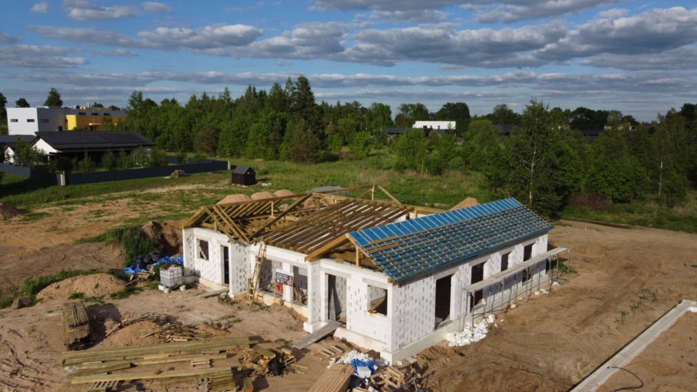 Parduodamas namas Žemoji g., Didžiosios Riešės mstl., Vilniaus r. sav., 114.71 m2 ploto, 1 aukštai 2