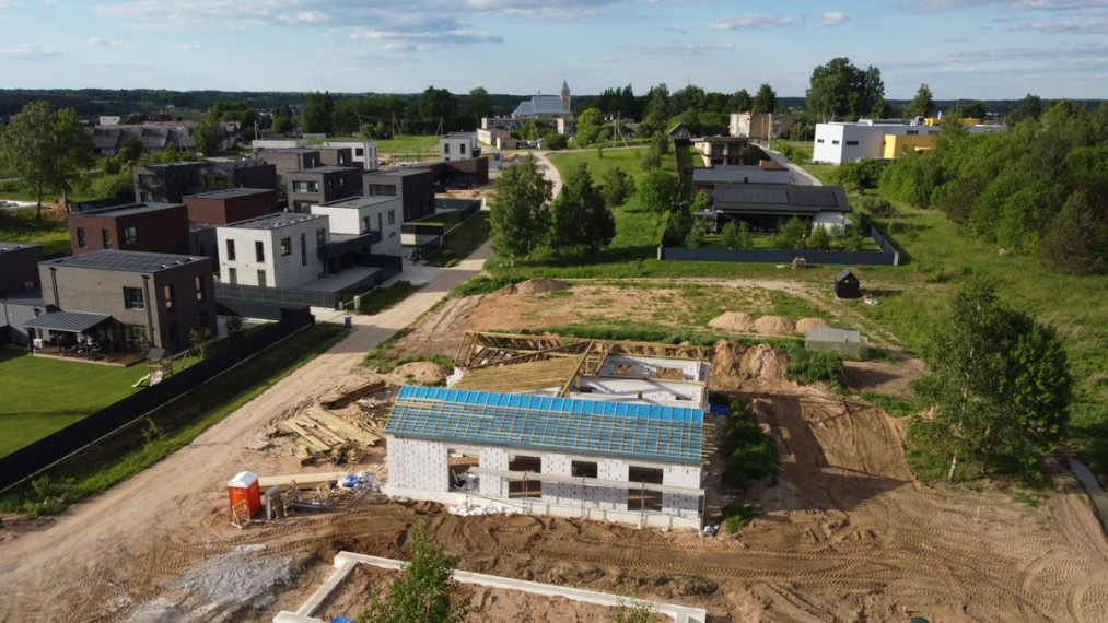 Parduodamas namas Žemoji g., Didžiosios Riešės mstl., Vilniaus r. sav., 114.71 m2 ploto, 1 aukštai 15