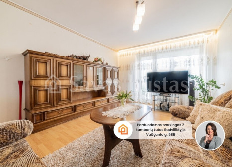Parduodamas butas Vaižganto g., Radviliškio m., Radviliškio r. sav., 46.37 m2 ploto, 2 kambariai Parduodamas butas Vaižganto g., Radviliškio m., Radviliškio r. sav., 46.37 m2 ploto, 2 kambariai