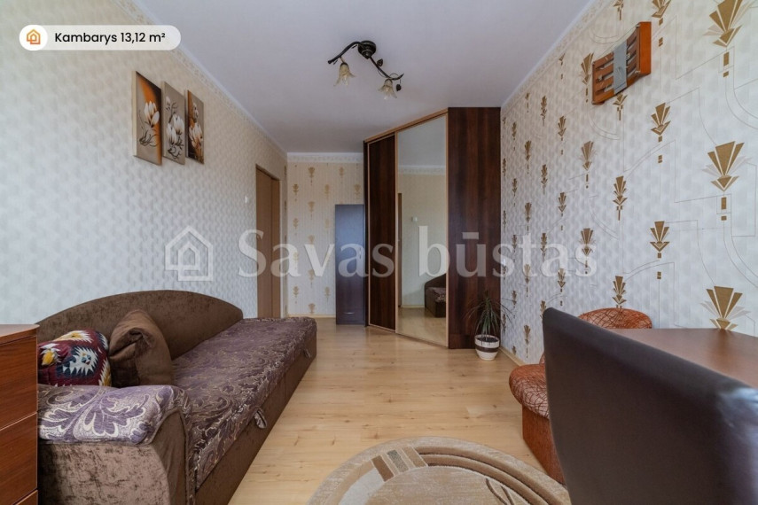 Parduodamas butas Vaižganto g., Radviliškio m., Radviliškio r. sav., 46.37 m2 ploto, 2 kambariai 5