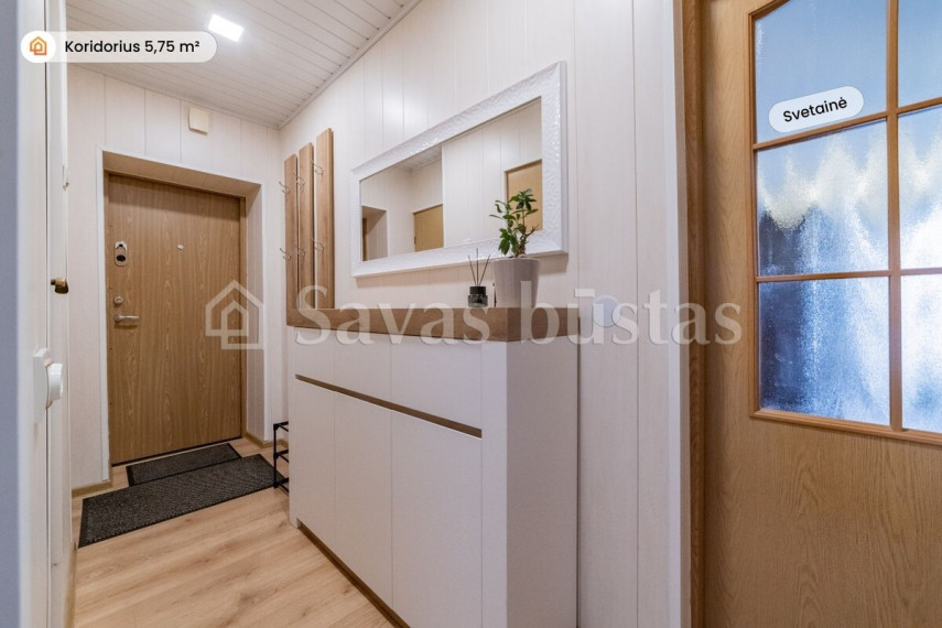 Parduodamas butas Vaižganto g., Radviliškio m., Radviliškio r. sav., 46.37 m2 ploto, 2 kambariai 12