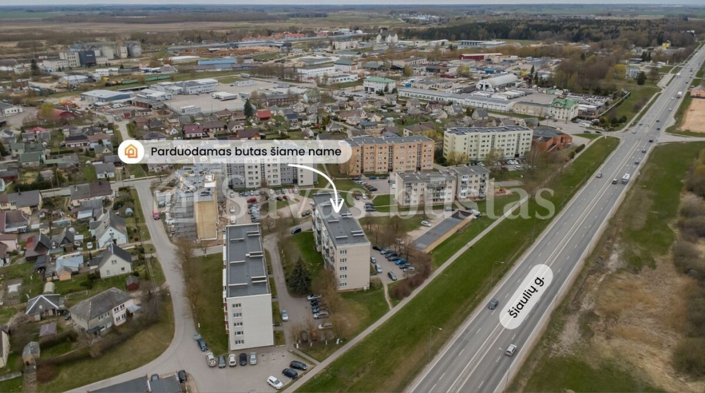 Parduodamas butas Vaižganto g., Radviliškio m., Radviliškio r. sav., 46.37 m2 ploto, 2 kambariai 21