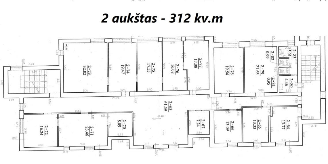 Nuomojamos administracinės patalpos Kauno g., Vievio m., Elektrėnų sav., 100 m2 ploto 12