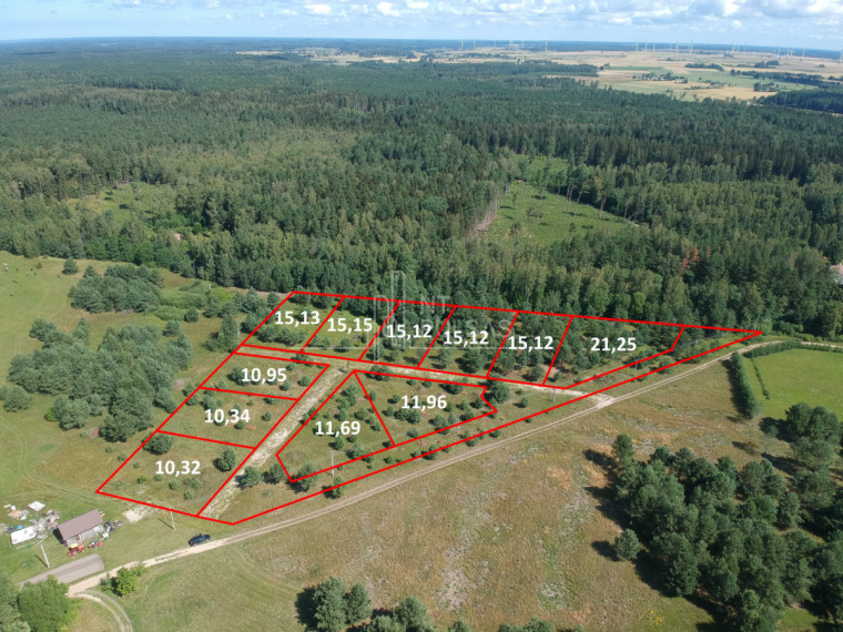 Parduodamas  sklypas Sausdravų k., Kretingos r. sav., 10 a ploto 10
