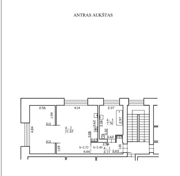 Parduodamas butas M. K. Čiurlionio g., Druskininkų m., Druskininkų sav., 44.00 m² ploto 2 kambariai 8