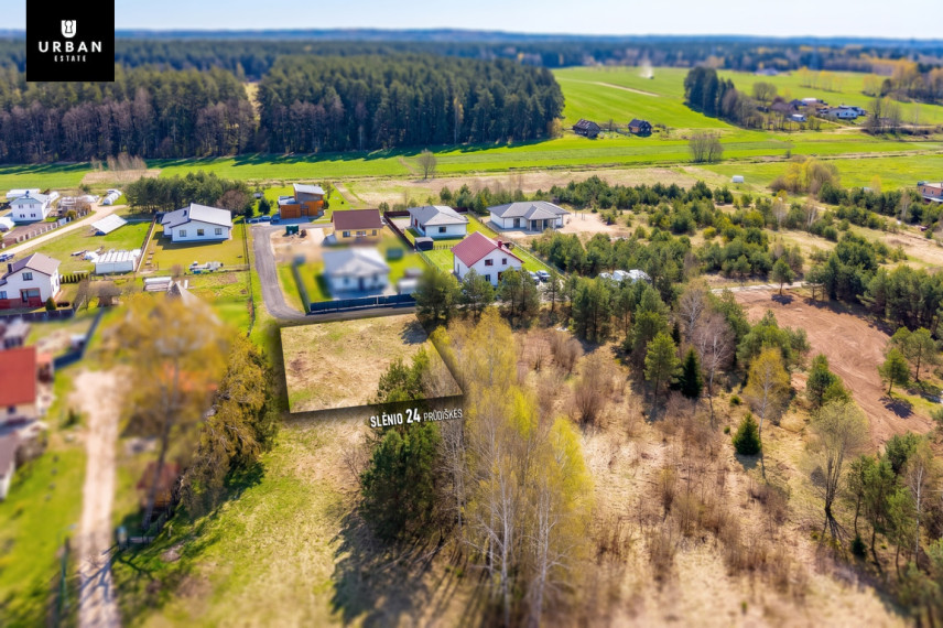Parduodamas sklypas Slėnio g., Prūdiškių k., 10 a ploto 9
