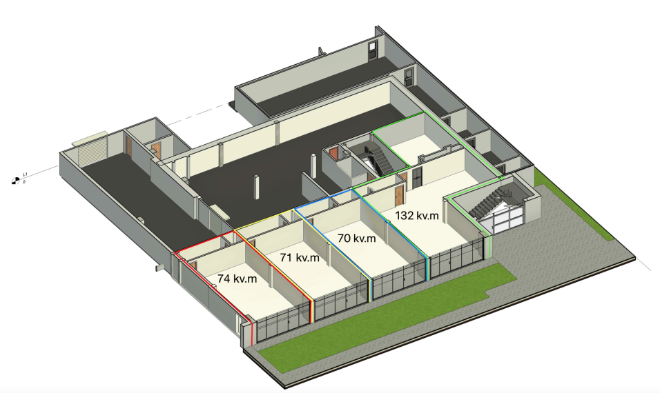 Nuomojamos patalpos Raudondvario pl., Vilijampolė, Kauno m., Kauno m. sav., 70.00 m² ploto 2