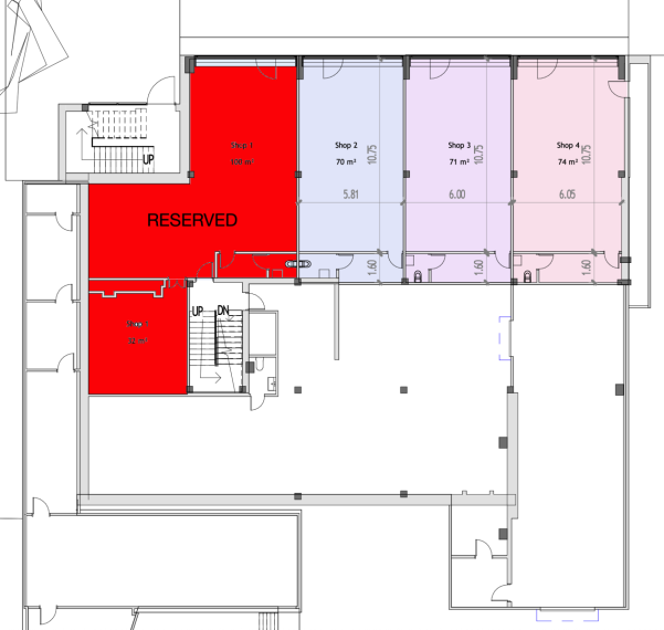 Nuomojamos patalpos Raudondvario pl., Vilijampolė, Kauno m., Kauno m. sav., 70.00 m² ploto 3