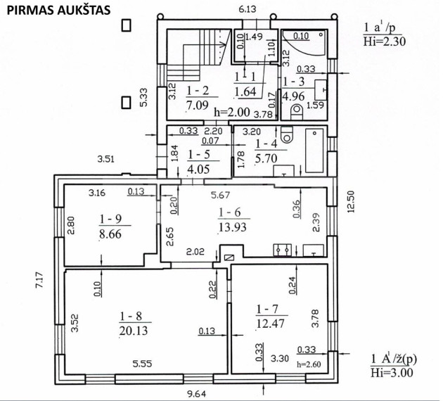 Parduodamas namas Žemaitės g., Centras, Šiaulių m., Šiaulių m. sav., 137.41 m2 ploto, 2 aukštai 29