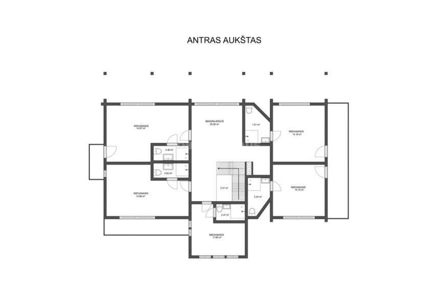 Parduodamas namas Žiedo g. , Virbališkių k., Kauno r. sav., 272.75 m2 ploto, 2 aukštai 27