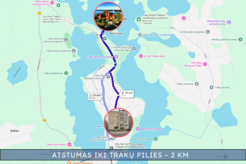 Parduodamas butas Birutės g., Trakų m., Trakų r. sav., 64.12 m2 ploto, 3 kambariai 18