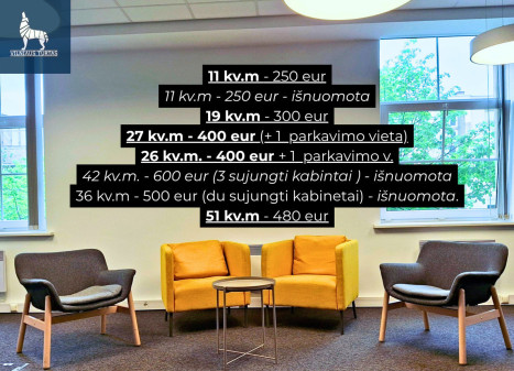 Nuomojamos administracinės patalpos Slucko g., Šnipiškės, Vilniaus m., Vilniaus m. sav., 16 m2 ploto Nuomojamos administracinės patalpos Slucko g., Šnipiškės, Vilniaus m., Vilniaus m. sav., 16 m2 ploto