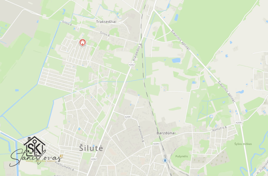 PARDUODAMAS NEBAIGTAS STATYTI NAMAS ŠILUTĖJE, BALDININKŲ 11-AJAME TAKE 32