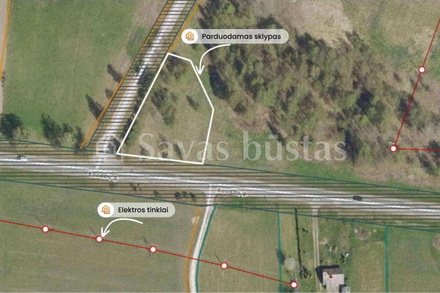 Parduodamas  sklypas Lieplaukės k., Telšių r. sav., 17 a ploto 6
