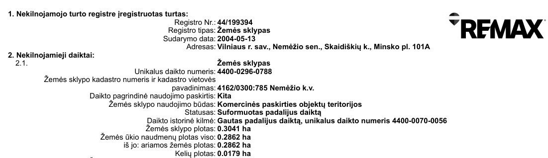 Parduodami du besiribojantys 59.52 a bendro ploto kitos paskirties sklypai Minsko pl., ties įvažiavimu į Skaidiškes 10