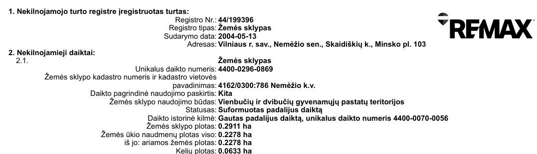Parduodami du besiribojantys 59.52 a bendro ploto kitos paskirties sklypai Minsko pl., ties įvažiavimu į Skaidiškes 11