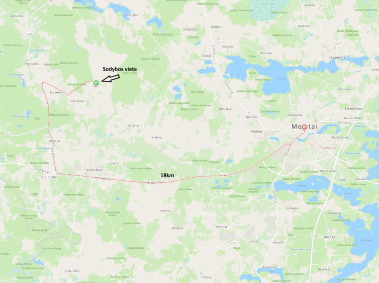 Parduodamas namas Viktoriškių k., Molėtų r. sav., 68.94 m² ploto 2 kambariai 14