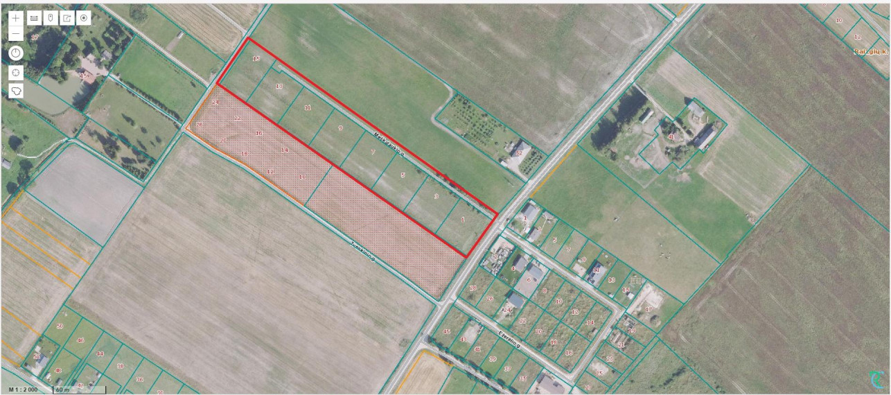Parduodamas sklypas Meškalaukio g., Meškių k., Šiaulių r. sav., 22 a ploto 11